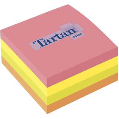 Tartan, Haftnotiz, Haftnotiz Wrfel, 76 x 76 mm, farbig sortiert (76 x 76 mm) Tartan, Haftnotiz, Haftnotiz Wrfel, 76 x 76 mm, farbig sortiert (76 x 76 mm)