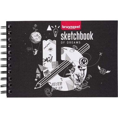 Bruynzeel, Heft + Block, Skizzenbuch 19,5x14,7cm (19,5x14,7cm) Bruynzeel, Heft + Block, Skizzenbuch 19,5x14,7cm (19,5x14,7cm)