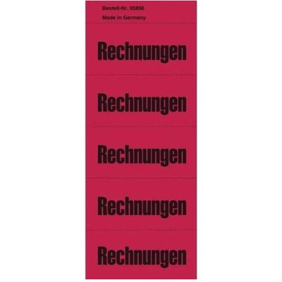 Neutral, Ordner Zubehör, Inhaltsschild Rechnungen Neutral, Ordner Zubehör, Inhaltsschild Rechnungen