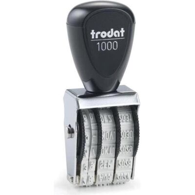 Trodat, Stempel, Wort- und Datumsstempel 1000 D 3 x 18 Trodat, Stempel, Wort- und Datumsstempel 1000 D 3 x 18