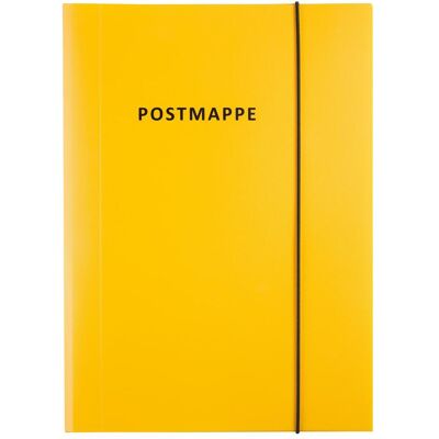 Idena, Mappe, Postmappe A4 PP mit Gummizug gelb (A4, 1x) Idena, Mappe, Postmappe A4 PP mit Gummizug gelb (A4, 1x)