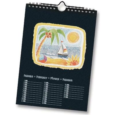 Folia, Kalender, Dauerkalender (A4) Folia, Kalender, Dauerkalender (A4)
