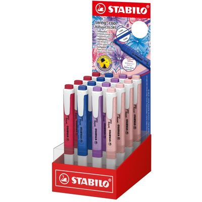 STABILO, Marker, Swing Cool Wildflow. 16er Disp (16x) STABILO, Marker, Swing Cool Wildflow. 16er Disp (16x)