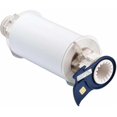 Brady, Etikettenrolle, B85-150x15-7569WT, Standard Vinyl, Weiss, glänzend, 150.00 mm x 15.00 m, permanent, f. BBP85 (152.40 mm) Brady, Etikettenrolle, B85-150x15-7569WT, Standard Vinyl, Weiss, glänzend, 150.00 mm x 15.00 m, permanent, f. BBP85 (152.40 mm)