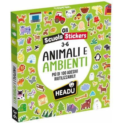 Headup Games, Sticker, Scuola Stickers Animali e Ambienti Headup Games, Sticker, Scuola Stickers Animali e Ambienti