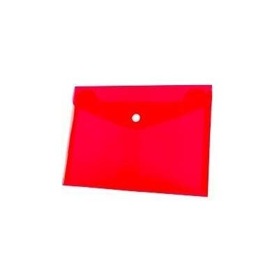 Tetis A4-PP-Umschlag mit rotem Druckknopf. (12 Stück) BT611-C, Bindegerät Zubehör, Rot Tetis A4-PP-Umschlag mit rotem Druckknopf. (12 Stück) BT611-C, Bindegerät Zubehör, Rot
