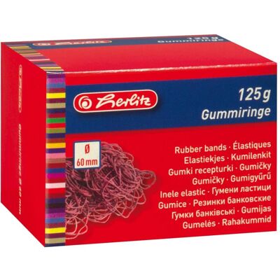 Herlitz, Gummiband, 8859456 (125 Stk.) Herlitz, Gummiband, 8859456 (125 Stk.)