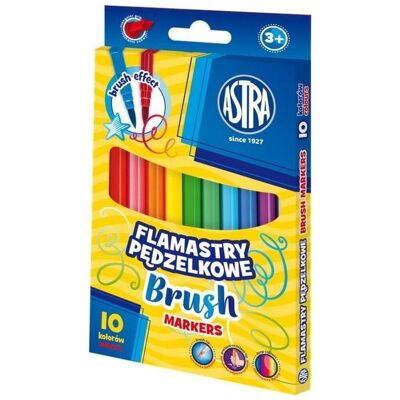 Astra, Marker, Rundpinselmarker 10 Farben (10x) Astra, Marker, Rundpinselmarker 10 Farben (10x)