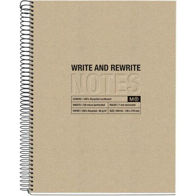 Maul, Heft + Block, ECO Design NB4 CRAFT Recycle A5 HOR. 80g beige (Speditionsversand) (A5, Liniert, Harter Einband) Maul, Heft + Block, ECO Design NB4 CRAFT Recycle A5 HOR. 80g beige (Speditionsversand) (A5, Liniert, Harter Einband)