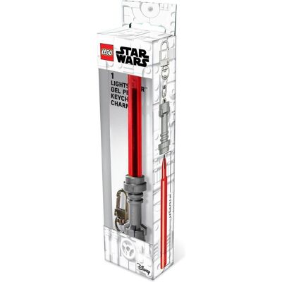 Lego Schreibstifte, Star Wars Gelstift mit Clip Rot (1x) Lego Schreibstifte, Star Wars Gelstift mit Clip Rot (1x)