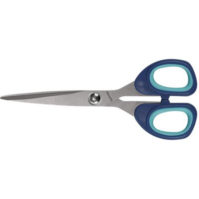Tecwerk, Schere, Universalschere 210 mm mit 2K-Auge titanbeschichtet schwarz/grau (21 cm) Tecwerk, Schere, Universalschere 210 mm mit 2K-Auge titanbeschichtet schwarz/grau (21 cm)