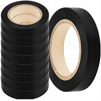 Expert, Klebeband, ISOLIERBAND 19MM X 20M, SCHWARZ, ZERTIFIKAT 4KW () - 8St (19 mm) Expert, Klebeband, ISOLIERBAND 19MM X 20M, SCHWARZ, ZERTIFIKAT 4KW () - 8St (19 mm)