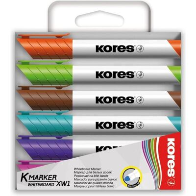 Kores, Marker, K-MARKER - Whiteboard-Marker (6x) Kores, Marker, K-MARKER - Whiteboard-Marker (6x)