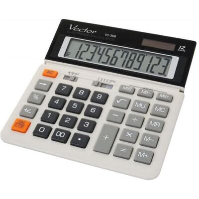 Vector, Taschenrechner, Calculator 3724 KAV VC-368 Vector, Taschenrechner, Calculator 3724 KAV VC-368