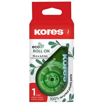 Kores, Korrekturmittel, Einweg-Korrekturroller "RollOn ECO" Kores, Korrekturmittel, Einweg-Korrekturroller "RollOn ECO"