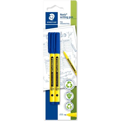Staedtler Schreibstifte, Noris 307-3 BK2 Fineliner Blau 0.6 mm 2 St. (2x) Staedtler Schreibstifte, Noris 307-3 BK2 Fineliner Blau 0.6 mm 2 St. (2x)