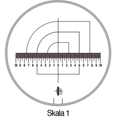 Schweizer, Lineal, Messskala Tech-Line Skala-Ø 25/2,5 mm Duo-Skala 1 - Standard Schweizer, Lineal, Messskala Tech-Line Skala-Ø 25/2,5 mm Duo-Skala 1 - Standard