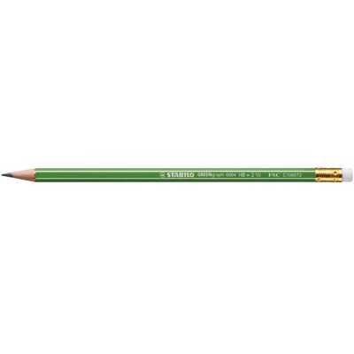 STABILO, Bleistift, GREENgraph Bleistift mit Radiergummi HB (2.20 mm, HB, 1x) STABILO, Bleistift, GREENgraph Bleistift mit Radiergummi HB (2.20 mm, HB, 1x)