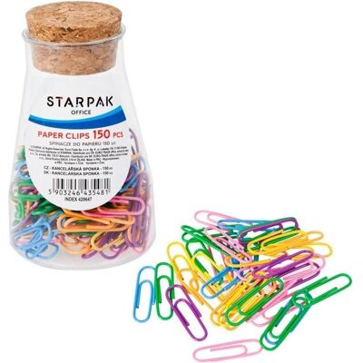 Starpak, Büroklammer, Büroklammer kol 150pcs Büropackungen (150x) Starpak, Büroklammer, Büroklammer kol 150pcs Büropackungen (150x)