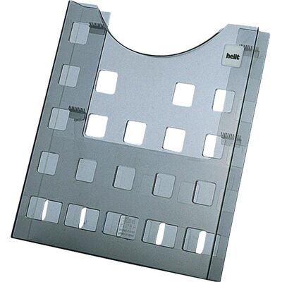 Helit, Prospektständer, H6102508 - A4 - Polystyrene - Grau - Transparent - 1 Stück(e) - 240 mm - 40 mm (A4) Helit, Prospektständer, H6102508 - A4 - Polystyrene - Grau - Transparent - 1 Stück(e) - 240 mm - 40 mm (A4)
