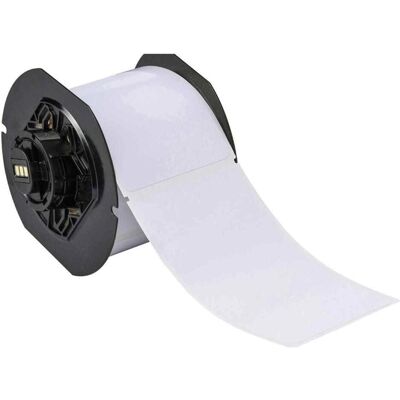 Brady, Etikettenrolle, B30-25-595-BLNKWT, Vinyl-Etiketten, Weiss, 101,6 x 152,4mm, permanent (175 E.) (142194) (107.95 mm) Brady, Etikettenrolle, B30-25-595-BLNKWT, Vinyl-Etiketten, Weiss, 101,6 x 152,4mm, permanent (175 E.) (142194) (107.95 mm)