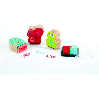 Hape, Stempel, Pfoten-Stempelset VE12 Hape, Stempel, Pfoten-Stempelset VE12