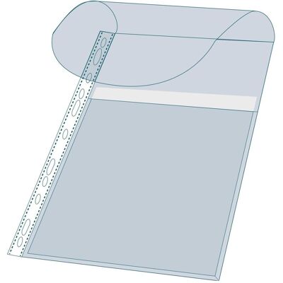 Exacompta, Mappe, Zeigetasche Känguruh A4, Transparent (A4, 10x) Exacompta, Mappe, Zeigetasche Känguruh A4, Transparent (A4, 10x)