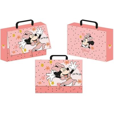 Beniamin, Mappe, Aktentasche mit Griff, Minnie-Mouse-Koffer (A4) Beniamin, Mappe, Aktentasche mit Griff, Minnie-Mouse-Koffer (A4)