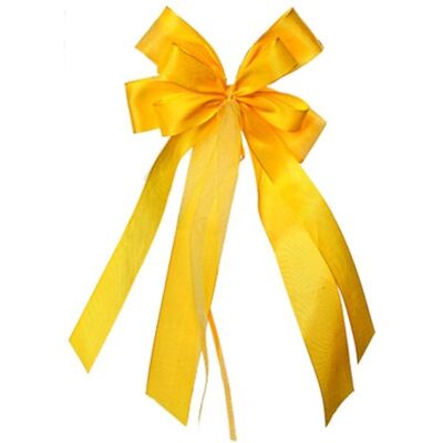 Magni, Geschenkverpackung, Geschenkschleife klein ca. 17 x 31 cm, gelb (1x) Magni, Geschenkverpackung, Geschenkschleife klein ca. 17 x 31 cm, gelb (1x)