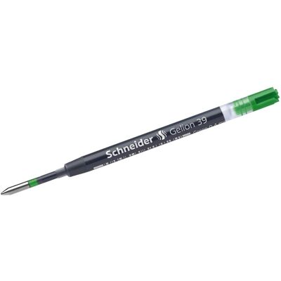 Schneider, Ersatzpatronen + Tintenfass, Ersatzmine Gel Gelion 39 (Grün, 0.40 mm, 1 Stk.) Schneider, Ersatzpatronen + Tintenfass, Ersatzmine Gel Gelion 39 (Grün, 0.40 mm, 1 Stk.)