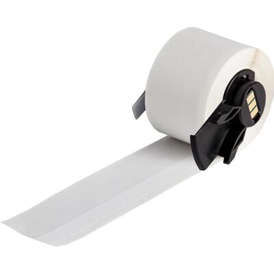 Brady, Etikettenrolle, M6C-106-427, Vinyl, selbstlaminierend, Weiss/Transparent, matt, 38.10 mm x 15.24 m, bedruckba (38.10 mm) Brady, Etikettenrolle, M6C-106-427, Vinyl, selbstlaminierend, Weiss/Transparent, matt, 38.10 mm x 15.24 m, bedruckba (38.10 mm)