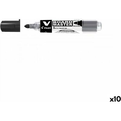 Pilot, Marker, V Board Master Textmarker 10 Stück Schwarzer Tip Typ (10x) Pilot, Marker, V Board Master Textmarker 10 Stück Schwarzer Tip Typ (10x)