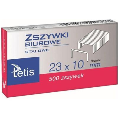 Tetis, Büroklammer, Büroklammern 23x10mm GZ102-A Tetis, Büroklammer, Büroklammern 23x10mm GZ102-A