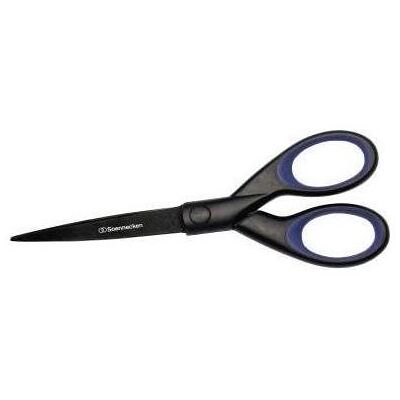 Soennecken, Schere, Universalschere Non-Stick Länge: 180 mm Farbe des Griffes: schwarz/blau (18 cm) Soennecken, Schere, Universalschere Non-Stick Länge: 180 mm Farbe des Griffes: schwarz/blau (18 cm)
