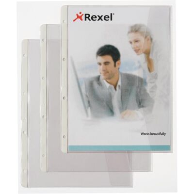 Rexel, Mappe, Dokumentenhülle 22378490 DIN A4 transparent 10 St./Pack. (A4, 10x) Rexel, Mappe, Dokumentenhülle 22378490 DIN A4 transparent 10 St./Pack. (A4, 10x)