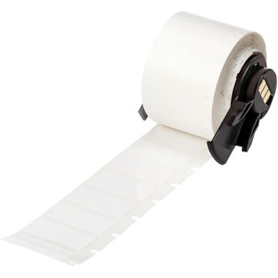 Brady, Etikettenrolle, M6-17-423, Polyester, Weiss, glänzend, 25.40 x 12.70 mm, permanent (500 E.) (33.32 mm) Brady, Etikettenrolle, M6-17-423, Polyester, Weiss, glänzend, 25.40 x 12.70 mm, permanent (500 E.) (33.32 mm)