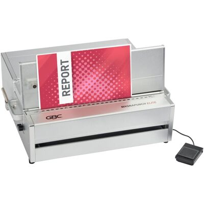 GBC, Bindegerät, Stanzgerät Magnapunch Elite elektrisch (Drahtkammbindung (O-Wire), Plastikkammbindung) GBC, Bindegerät, Stanzgerät Magnapunch Elite elektrisch (Drahtkammbindung (O-Wire), Plastikkammbindung)