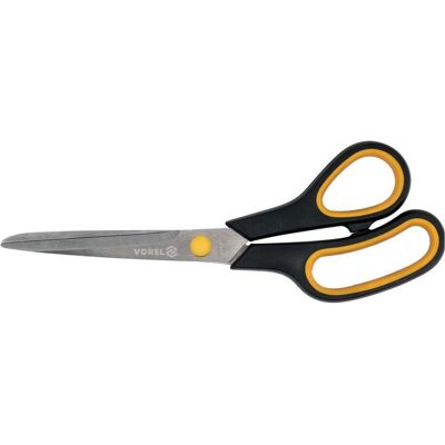 Toya, Schere, Schere 220 mm, Edelstahlmaterial, ergonomischer Griff mit weichem -Gummi (22 cm) Toya, Schere, Schere 220 mm, Edelstahlmaterial, ergonomischer Griff mit weichem -Gummi (22 cm)