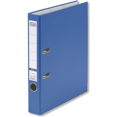 Elba, Ordner, Ordner smart PP-Papier, Rückenbreite: 50 mm, hellblau DIN A4, Einband aussen PP (A4, 50 mm, 1 Stk.) Elba, Ordner, Ordner smart PP-Papier, Rückenbreite: 50 mm, hellblau DIN A4, Einband aussen PP (A4, 50 mm, 1 Stk.)
