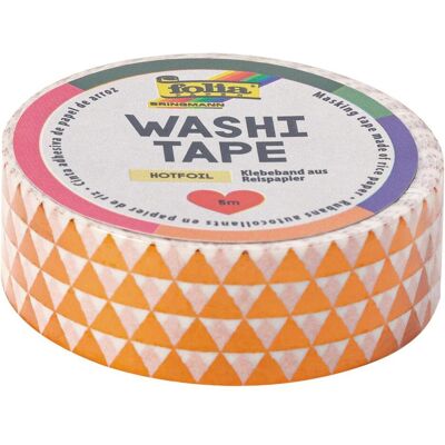 Magni, Washi Tape, Washi Tape 5 m x 15 mm kupfer Dreieck Magni, Washi Tape, Washi Tape 5 m x 15 mm kupfer Dreieck