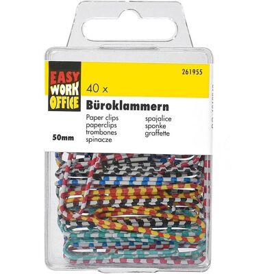 Easy Work, Büroklammer, Büroklammern (40x) Easy Work, Büroklammer, Büroklammern (40x)
