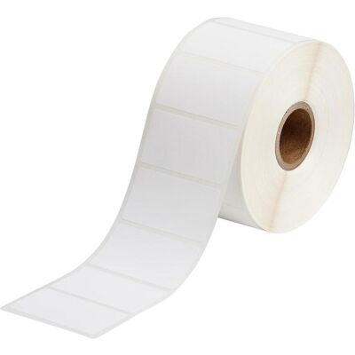 Brady, Etikettenrolle, BPT-104x56-B7610, Papier, Weiss, holzfrei, 104.00 x 56.00 mm, permanent (1 VE = 8 Rollen á 50 Brady, Etikettenrolle, BPT-104x56-B7610, Papier, Weiss, holzfrei, 104.00 x 56.00 mm, permanent (1 VE = 8 Rollen á 50