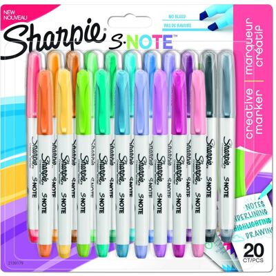 Sharpie, Marker, S-Note Creative (12x) Sharpie, Marker, S-Note Creative (12x)