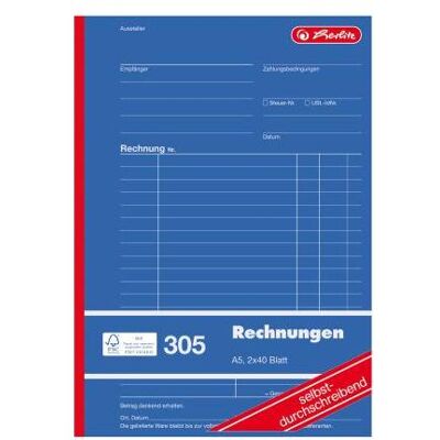 Herlitz, Formular, 888529 (40x) Herlitz, Formular, 888529 (40x)