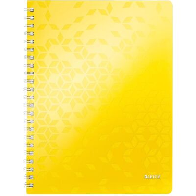 Leitz, Heft + Block, WOW - Spiralbuch (A4, Liniert) Leitz, Heft + Block, WOW - Spiralbuch (A4, Liniert)