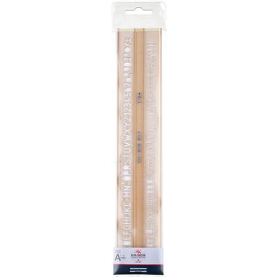 Koh-i-Noor, Lineal, Schablone - Schriftschablone ISO / 7,0 mm - Transparent Rauchfarbig Koh-i-Noor, Lineal, Schablone - Schriftschablone ISO / 7,0 mm - Transparent Rauchfarbig