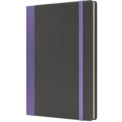 Like U, Heft + Block, Pastaba B5 Pro L pilka/violetinė linija (B5, Liniert, Harter Einband) Like U, Heft + Block, Pastaba B5 Pro L pilka/violetinė linija (B5, Liniert, Harter Einband)