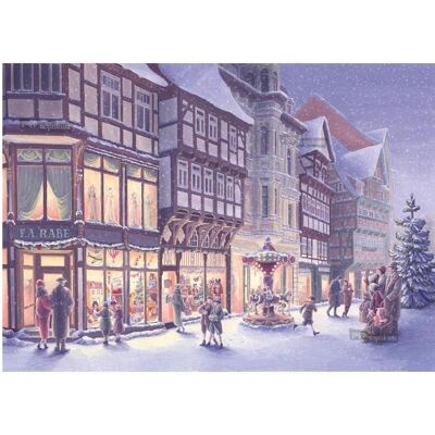 Pappnoptikum, Grusskarte + Briefpapier, 1094 - Altstadtbummel Quedlinburg (Klappkarte) Pappnoptikum, Grusskarte + Briefpapier, 1094 - Altstadtbummel Quedlinburg (Klappkarte)