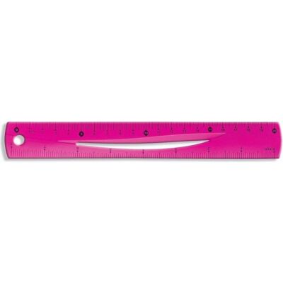 Tetis, Lineal, Rosa Lineal 20 cm BL020-RB (20 cm) Tetis, Lineal, Rosa Lineal 20 cm BL020-RB (20 cm)