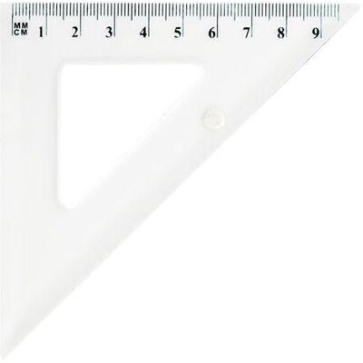 GrandHall, Lineal, Schuldreieck GR-8547 9,5 cm GRAND GrandHall, Lineal, Schuldreieck GR-8547 9,5 cm GRAND